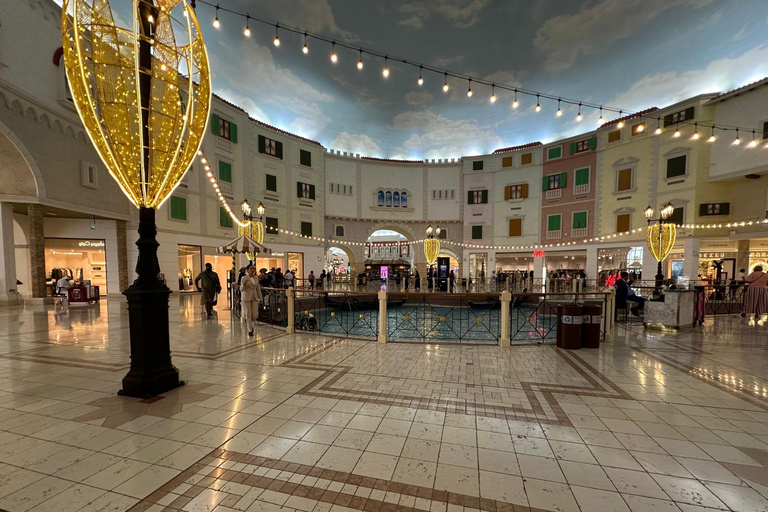 Doha: Private City & Villaggio Mall Tour with Free Gondola Sharing Tour Option