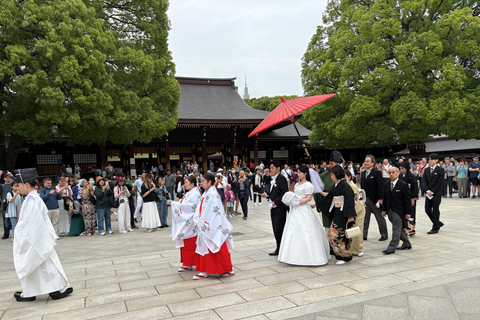 Tokio: privétour met gids langs tempels en heiligdommen per autoPremium SUV voor 3 personen