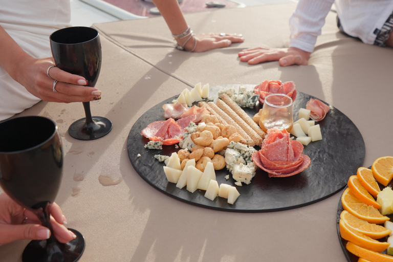 Kissamos: Balos Lagoon Sunset Cruise with Swimming & Snacks Shared Sunset Cruise with Hotel Pickup and Drop-off