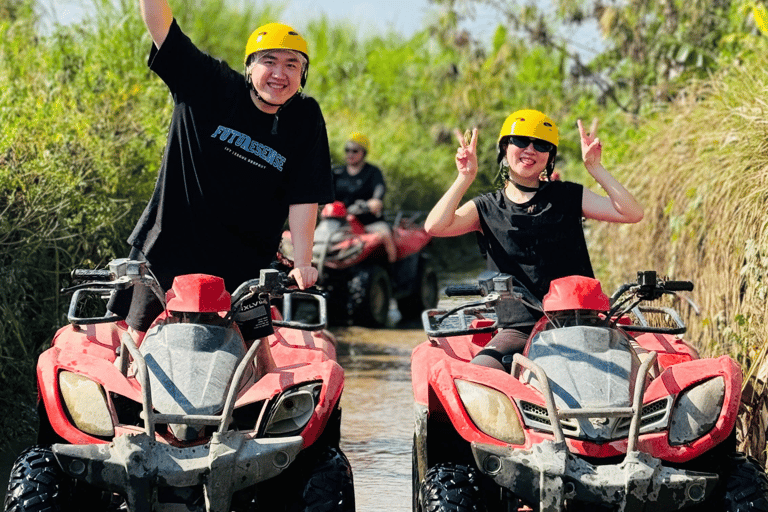 Bali: Beji River Adventure ATV Adventure with Private Tracks 1 ATV for 2 People