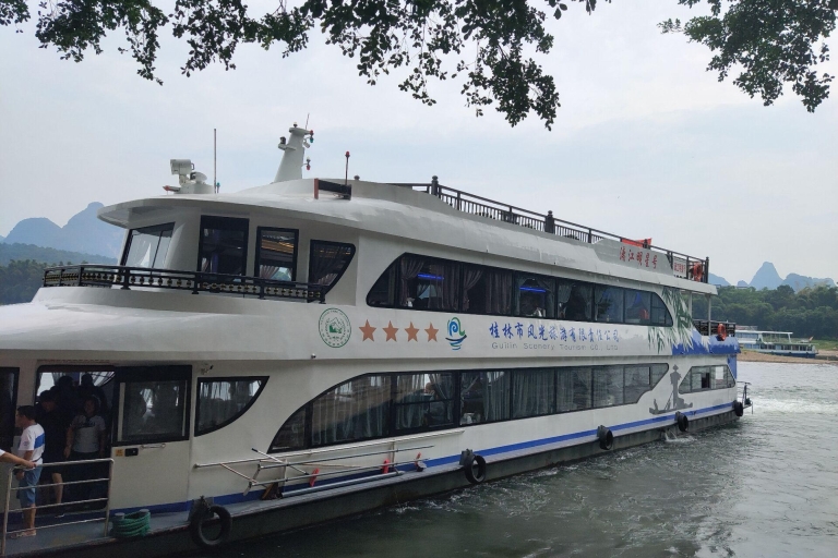 Li-River Cruise Boat Ticket with Optional Guided Service With the 4 star boat ticket only