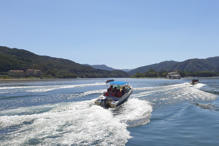 Depuis Séoul : Excursion d'une journée à Legoland avec Gangchon Railbike ou NamiVisite partagée de Nami : Rendez-vous à l'université de Hongik (Hondae)