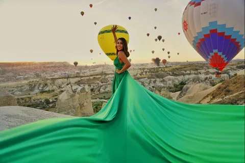 Cappadocië: Privé fotoshoot in de buitenlucht bij zonsopgang