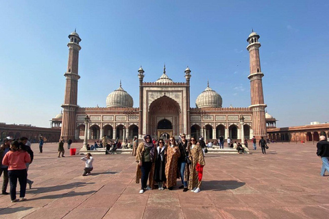 Journée complète de visite privée de la vieille ville et de New Delhi