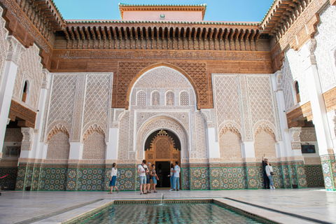 Marrakech: Bahia Palace, Madrasa Ben Youssef & Secret Garden Private Tour & Medina Pickup