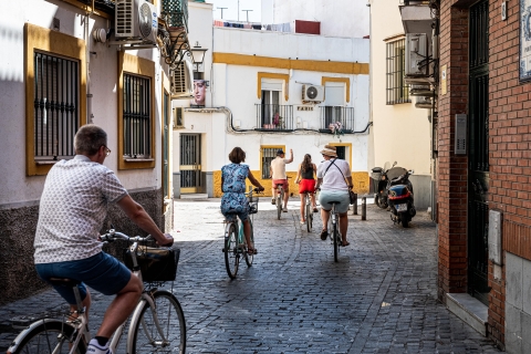 Sevilla: historische fietstocht van 3 uurFietstocht in Sevilla in het Engels