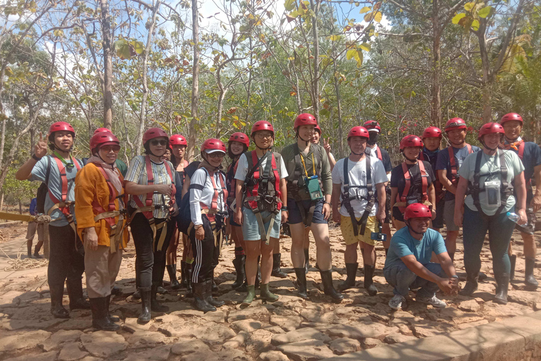 Jomblang-grot, Pindul-grot en Oyo-riviertubingtour