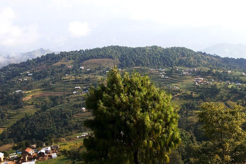 Chisapani - Nagarkot Trek met uitzicht op de Himalaya