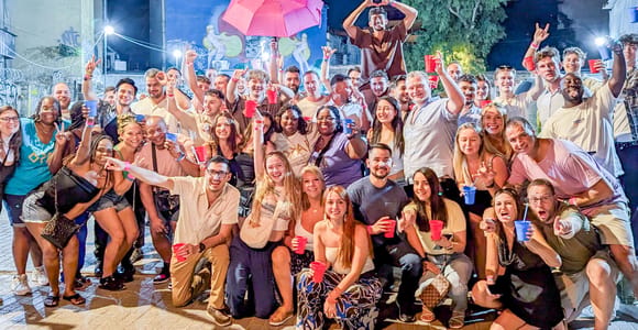 Athens Party Pub Crawl w/ 1-hour Open Bar & VIP Club Access