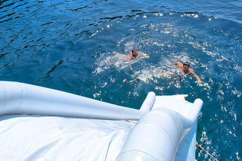 Phuket: Phi Phi Sunset & 3 Snorkeling by Luxury Catamaran With out transfer & National Park