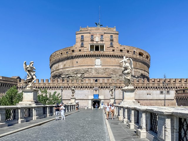 Roma: Castel Sant&#039;Angelo Ticket de entrada sin colas con aplicación de audio