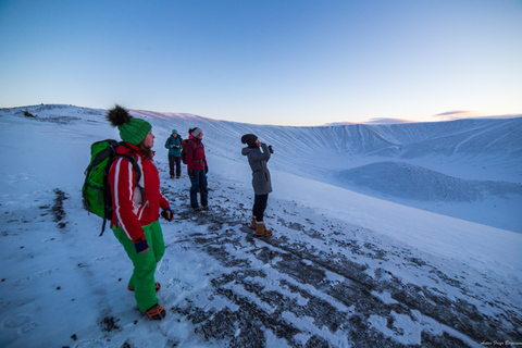 Volcano Sunrise hike on Hverjfall crater