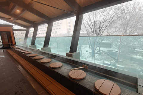 Sapporo: Jozankei Onsen, Shiroi Koibito Park & Shrine Tour Sapporo Tv Tower 1F Information Center Departure