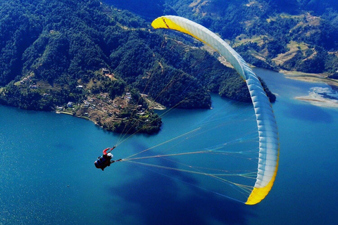 Parapente em Pokhara: Fotos e vídeos impressionantes