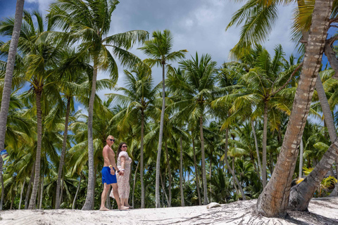 Från Punta Cana: Katamaran och motorbåt till Saona Island ...