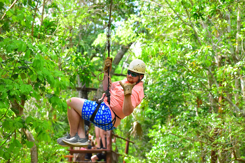 Cancun - en resa Dynamisk höjdpunktstur med ATV, Cenote &amp; ZiplinesDUBBEL ATV FRÅN TULUM