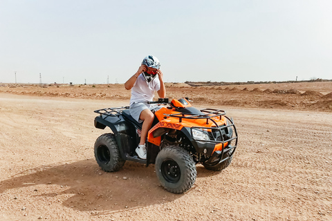 Activité quad à Marrakech : Oasis des Palmiers et désert de Jbilat