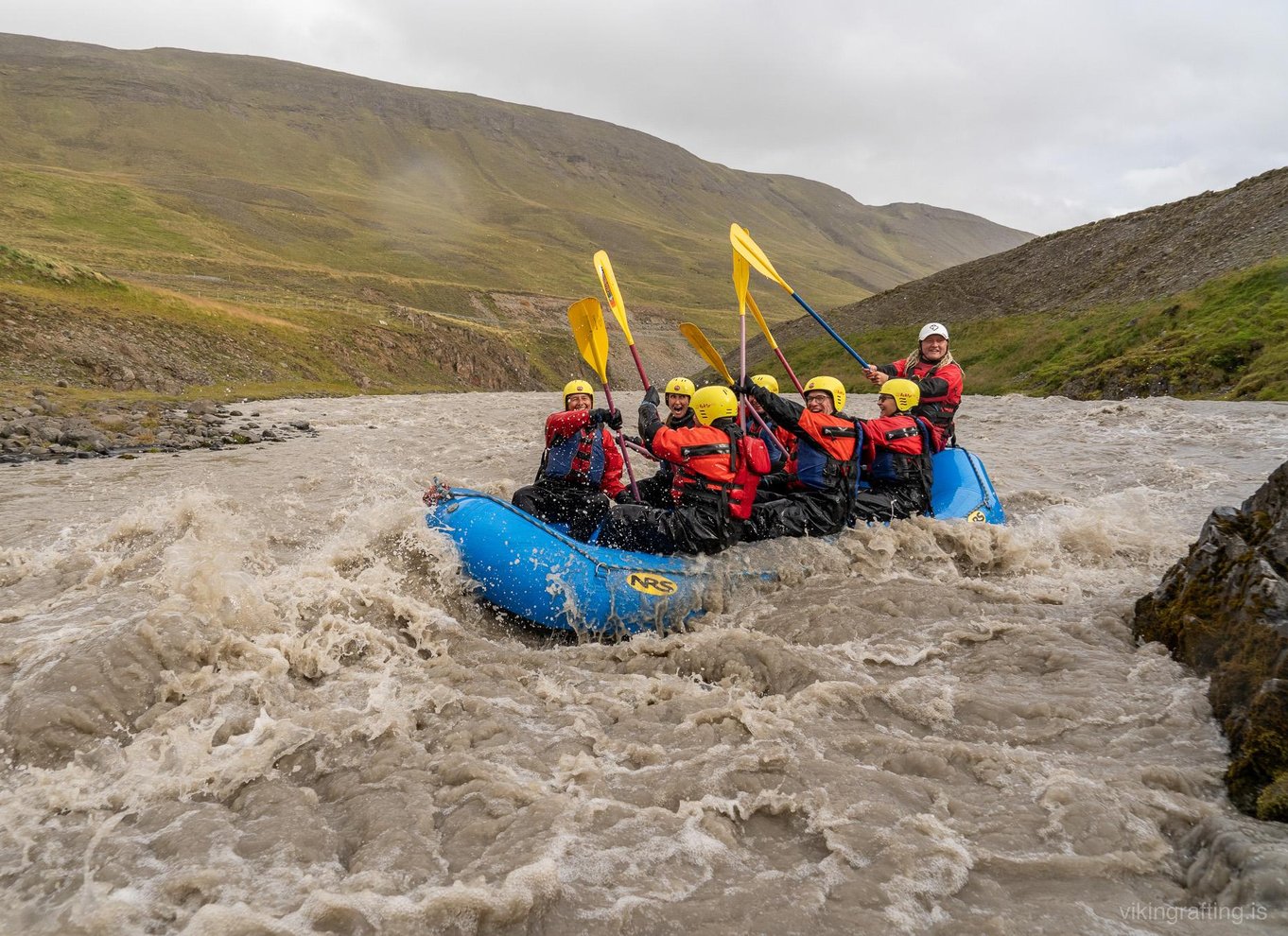 Varmahlíð: Guidet rafting-tur for hele familien