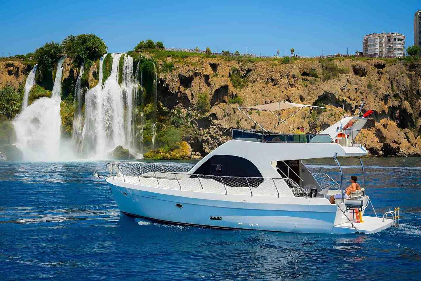 Antalya: Private Yacht Charter with Optional Gourmet Meal