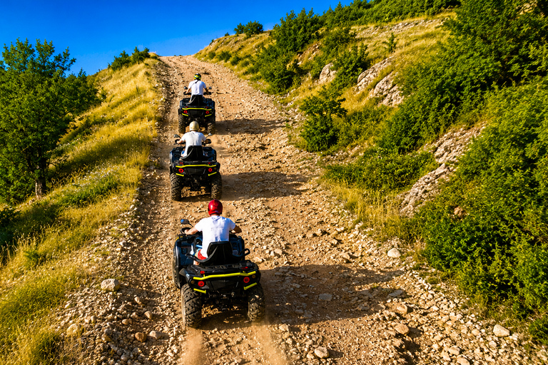 Ohrid: ATV Sunset Tour with BBQ Dinner & Live Music
