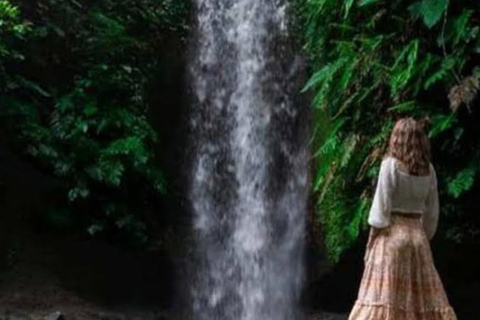 Ubud: Horse Riding, Zip-Line Tour & Manuaba Waterfall Tour Zip-Line Adventure & Manuaba Waterfall Tour