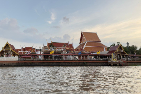 Desde Ayutthaya : Paseo en barco de una hora por el patrimonio de Ayutthaya