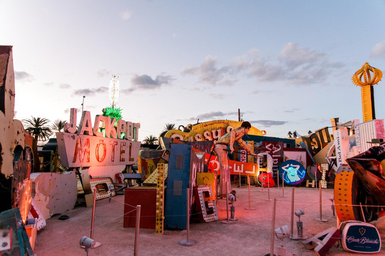 Las Vegas: Neon Museum Night Experience & Open-Top Bus Tour