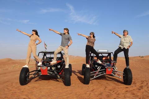 Dubai: 3000cc V6 Dune Buggy & Sandboarding -Private Tour