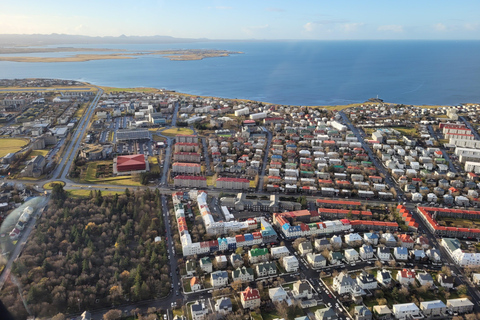 Reykjavik: 45 minuters sightseeing med helikopter på vulkanen