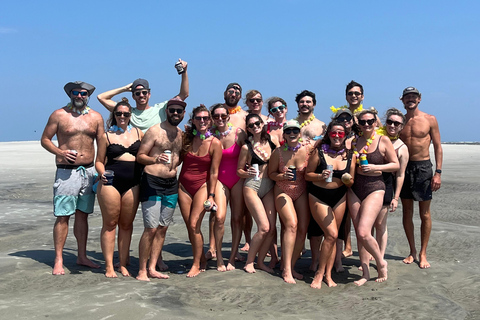 Folly Beach: Tiki Boat Cruise with BYOB Option