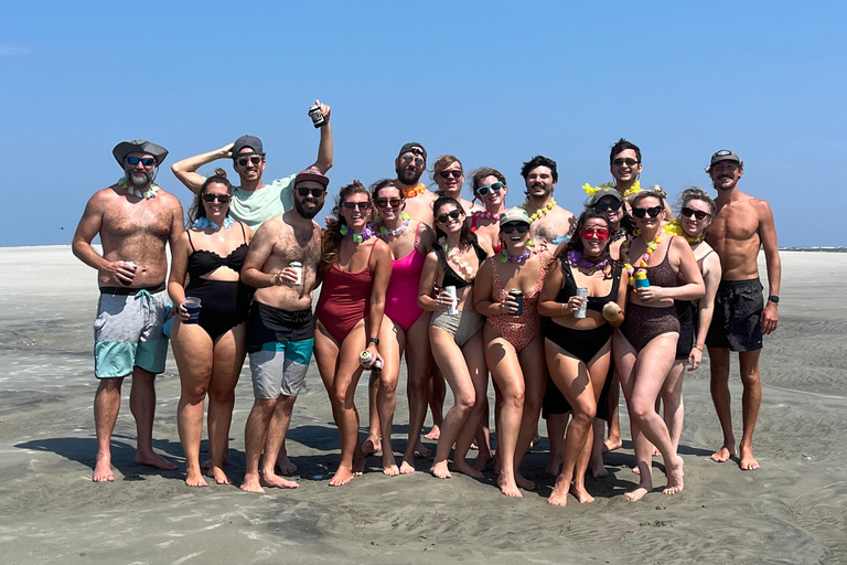 Folly Beach: Tiki Boat Cruise with BYOB Option