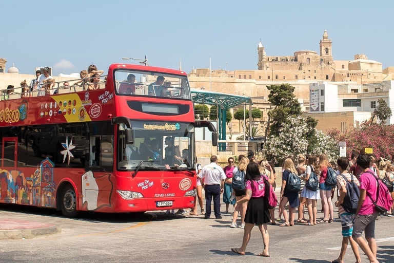 Gozo: Tagesticket für eine Hop-On/Hop-Off-Sightseeingtour