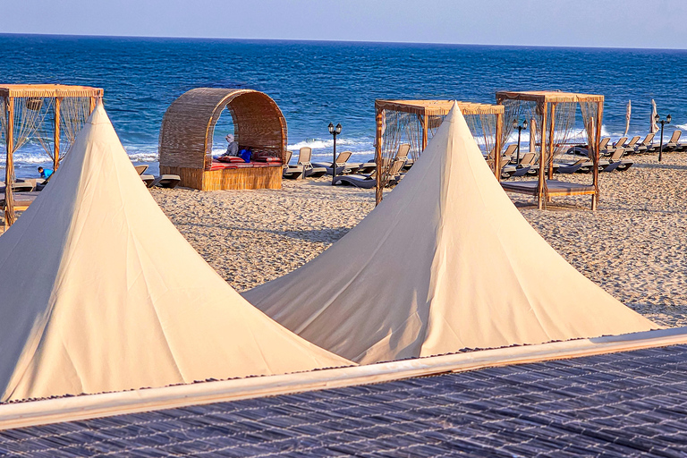 Doha: Wüstensafari, Abendessen vom Buffet &amp; ÜbernachtungsmöglichkeitDoha: Wüstensafari &amp; Abendessen vom Buffet im Camp