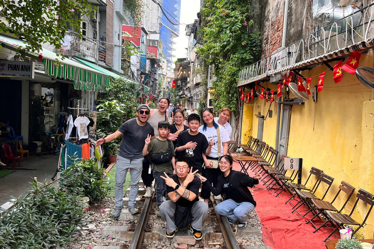 Geen Dieet: Premium Hanoi Old Quarter culinaire tour &amp; Train StreetPrivétour