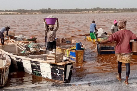 Desde Dakar: Lago Rosa y Excursión en Jeep con servicio de recogida del hotel