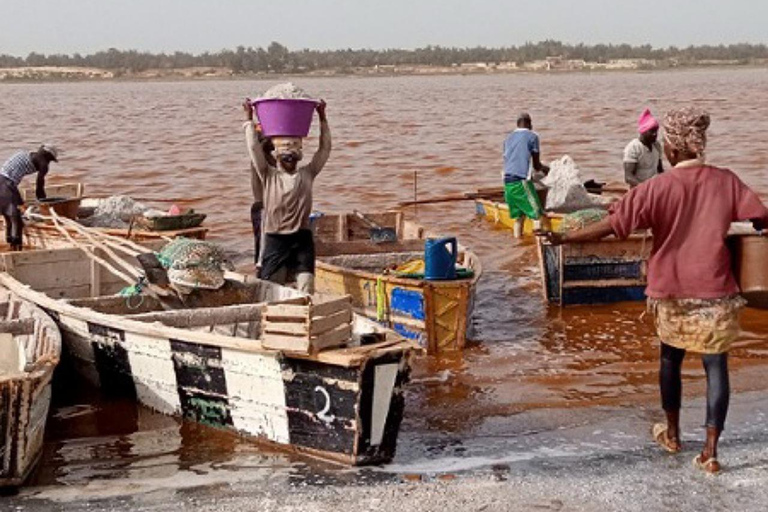 Desde Dakar: Lago Rosa y Excursión en Jeep con servicio de recogida del hotel