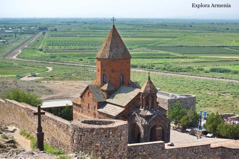 Prywatna jednodniowa wycieczka do Khor Virap, Etchmiadzin i Zvartnots