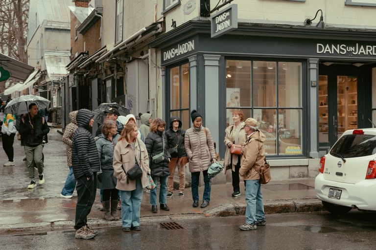 Quebec City: Tour a piedi con degustazione di cibi e bevande della vecchia Quebec