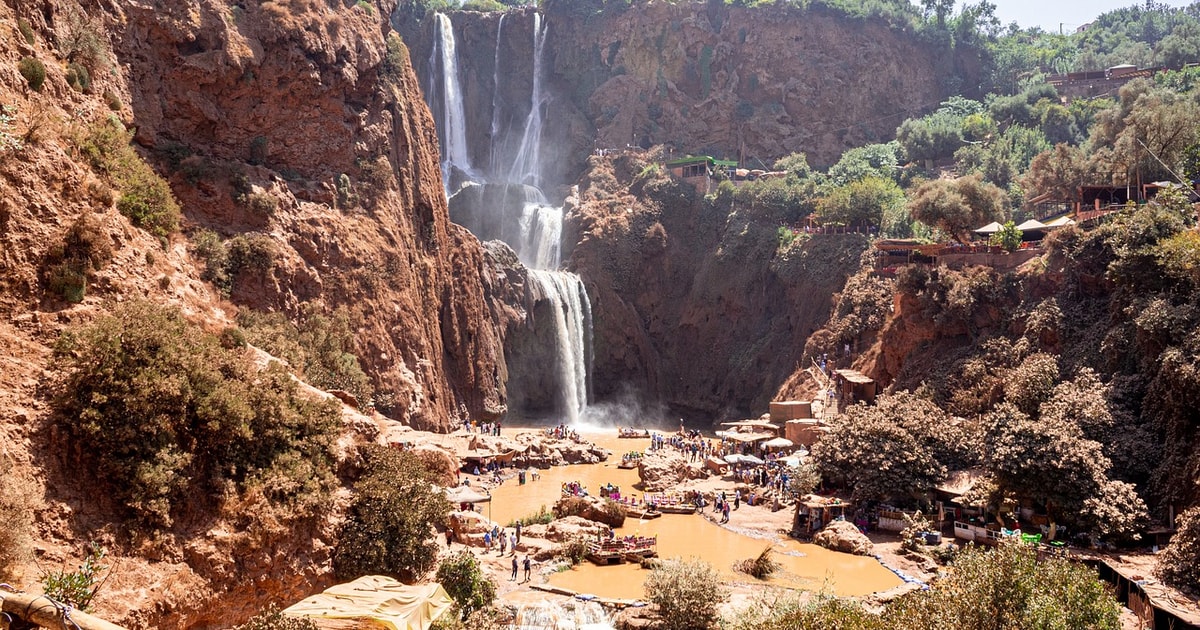 From Marrakech: Ouzoud Waterfalls Boat Trip & Guided Hike | GetYourGuide