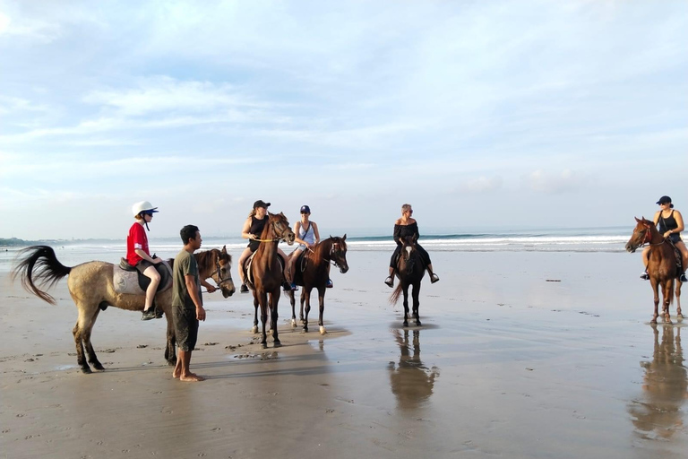 Experiência de equitação na praia de Seminyak