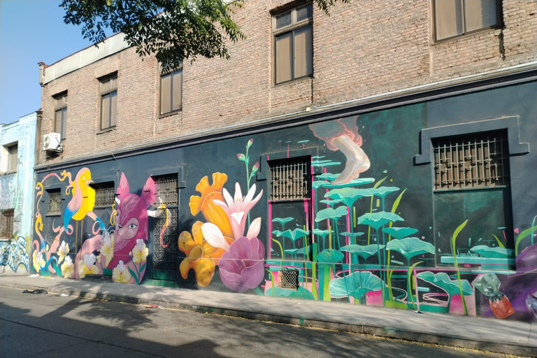 Santiago : Yungay, mémoire, art et visite à pied du quartier