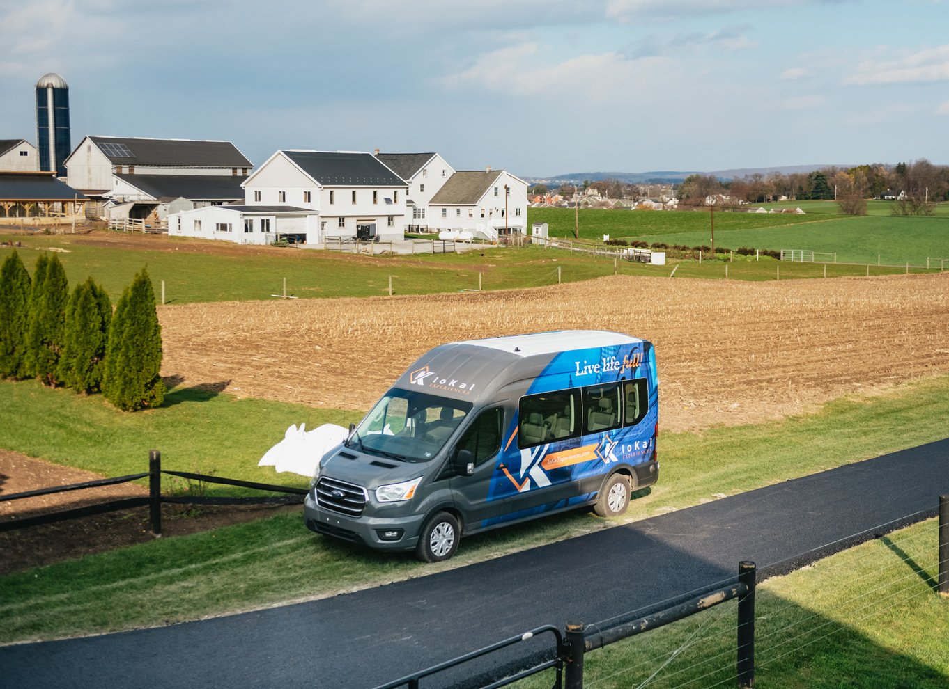 Lancaster County: Rundvisning og måltid hos en amish-familie