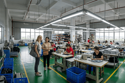 Guangzhou Bag Markets & Factory Half-day Tour