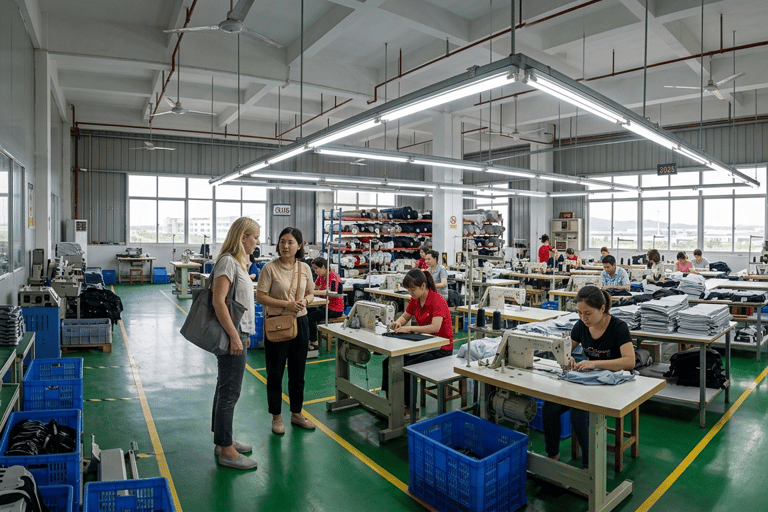 Guangzhou Bag Markets & Factory Half-day Tour