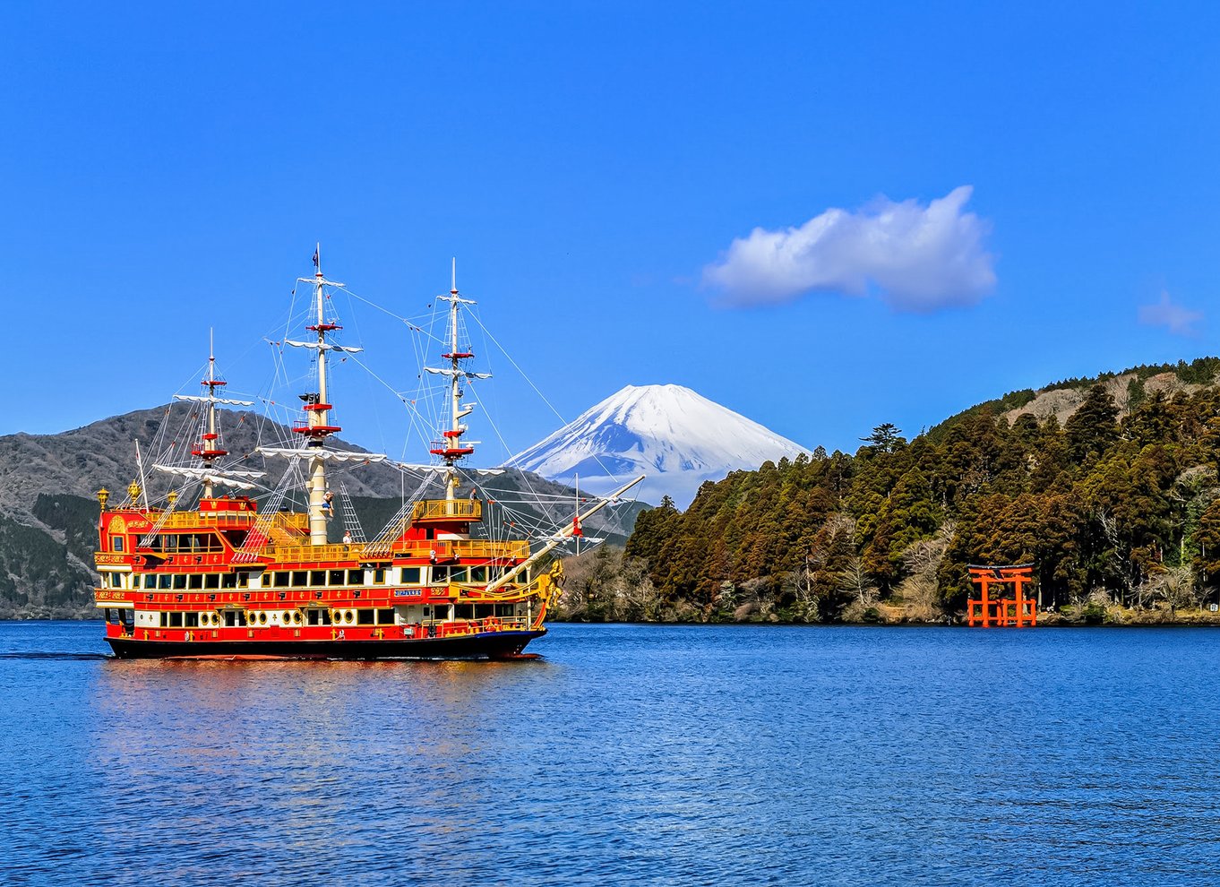 Tokyo: Fuji-bjerget, Hakone, krydstogt ved Ashi-søen og Bullet Train