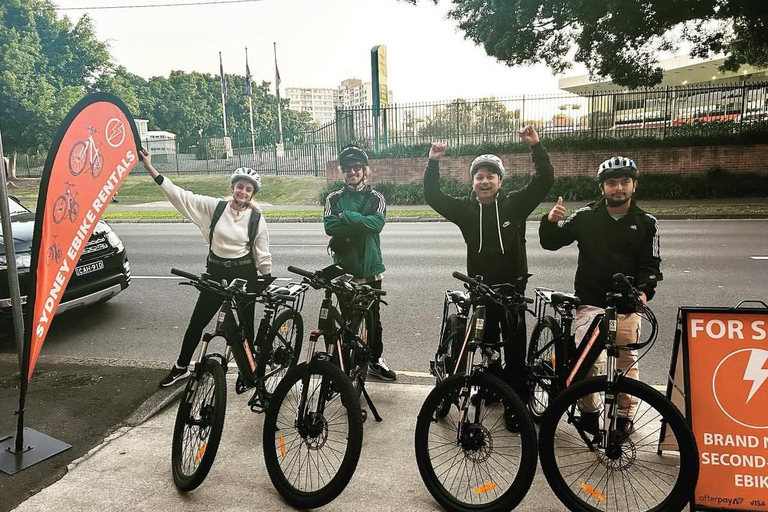 Sydney : Location de vélos électriques et audioguide Wheel Explorer