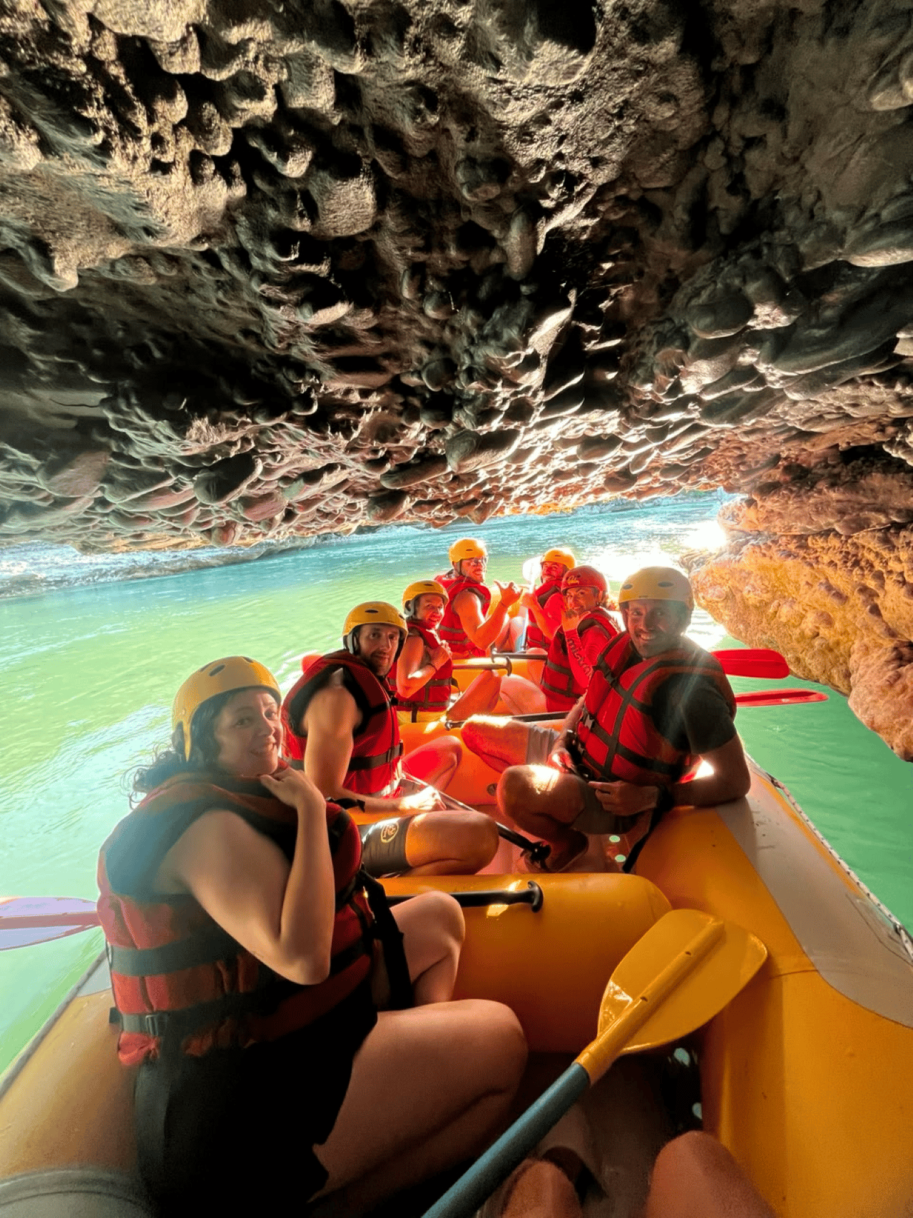 Vjosa-Fluss: Öko-Rafting bei Sonnenuntergang & Schwimmen im versteckten Canyon