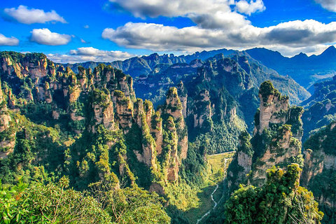 Zhangjiajie: Helicopter Flight over Avatar Mountains Sanguansi Helicopter Flight Experience Route A