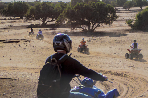 Agadir: Quad Biking Tour with Hotel Pickup & Mint Tea