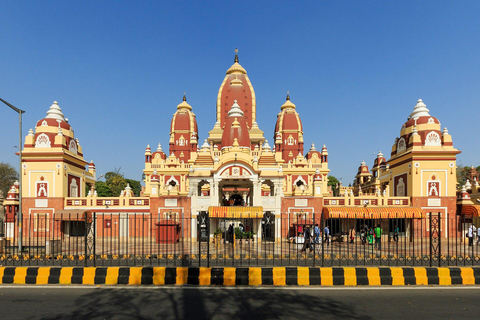 Delhi: Laxmi Narayan Temple Birla Mandir Guided Tour